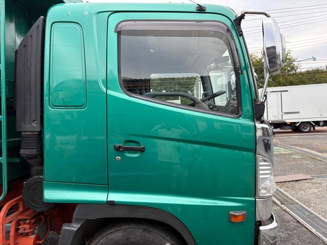 ヒノレンジャー ベースグレード 8tダンプ キャビンメッキパーツ ETC付 6MT 増トン(18枚目)