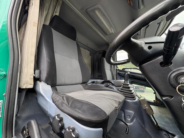 ヒノレンジャー ベースグレード 8tダンプ キャビンメッキパーツ ETC付 6MT 増トン(22枚目)