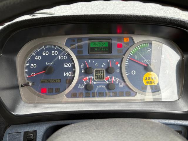 ヒノレンジャー ベースグレード 8tダンプ キャビンメッキパーツ ETC付 6MT 増トン(24枚目)