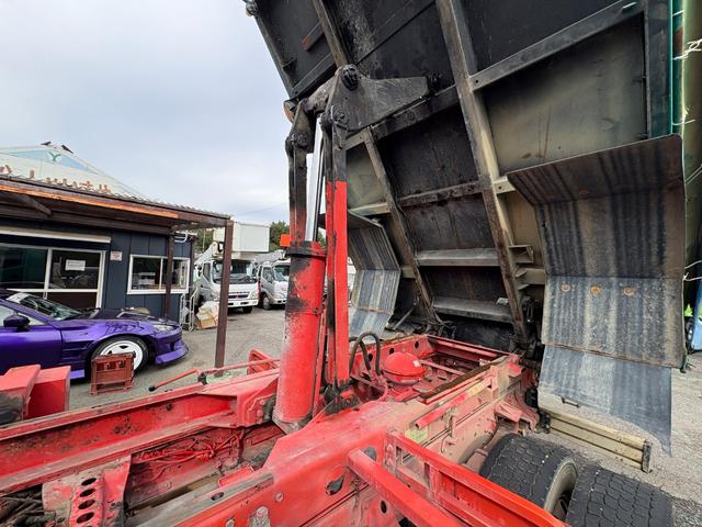 ヒノレンジャー ベースグレード 8tダンプ キャビンメッキパーツ ETC付 6MT 増トン(67枚目)