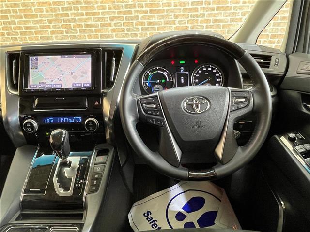 ヴェルファイアハイブリッド ＺＲ　ワンオーナー　４ＷＤ　ＴＥＩＮ車高調　クルーズコントロール　クリアランスソナー　両側パワースライドドア　パワーバックドア　オートブレーキホールド　パワーシート　純正９型ナビ　ＬＥＤヘッドランプ（6枚目）
