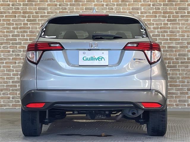 ヴェゼル ハイブリッドＸ　４ＷＤ　シティブレーキアクティブシステム　横滑り防止装置　パドルシフト　オートブレーキホールド　シートヒーター　純正ナビ　フルセグＴＶ　ＬＥＤヘッドライト　バックカメラ　ＥＴＣ　チップアップシート（33枚目）