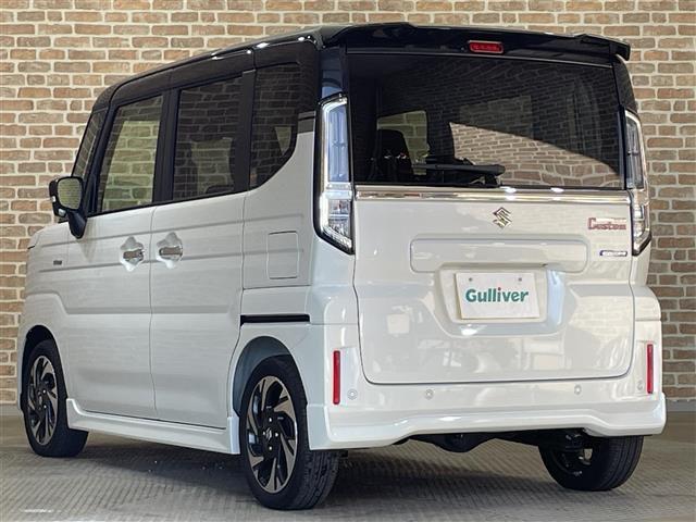 スペーシアカスタム ハイブリッドＸＳ　４ＷＤ　両側パワースライドドア　マルチユースフラップ　ヘッドアップディスプレイ　スズキセーフティサポート　デュアルセンサーブレーキサポート　アダプティブクルーズコントロール　コーナーセンサー（34枚目）