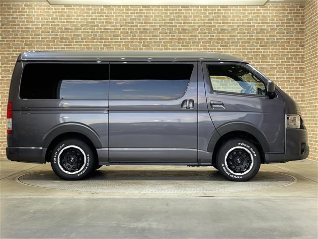 ハイエースバン スーパーGL ダークプライムII フルタイム4WD 両側パワースライドドア スライドフロア クスコスタビバー KYBショックアブソーバー BRIDE製シート パノラミックビューモニター クルーズコントロール クリアランスソナー(38枚目)