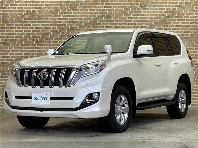 ランドクルーザープラド TX 4WD モデリスタフロントスポイラー ディーゼルターボ センターデフロック ダウンヒルアシスト 横滑り防止装置 MTモード付AT ストラーダナビ フルセグTV LEDヘッドランプ 純正アルミホイール(28枚目)