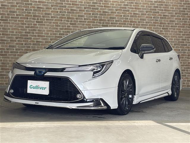 カローラツーリング ハイブリッド ダブルバイビー ワンオーナー 4WD モデリスタエアロ モデリスタガーニッシュ ヘッドアップディスプレイ トヨタセーフティセンス レーダークルーズコントロール シートヒーター ステアリングヒーター AC100V(32枚目)