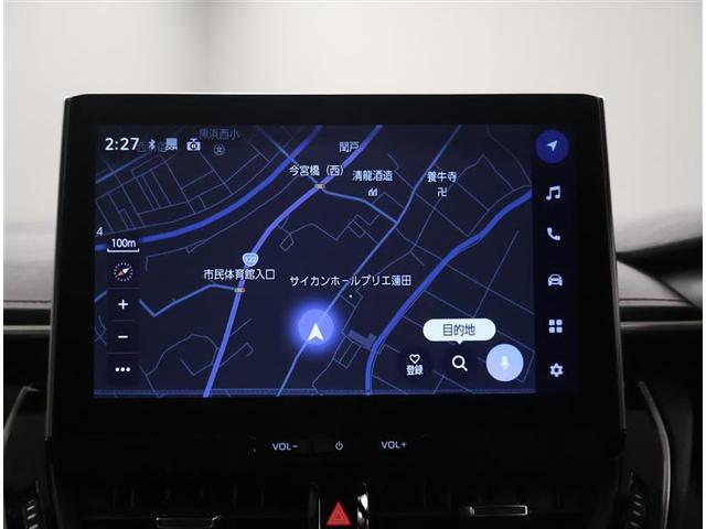 カローラスポーツ Ｇ　Ｚ　元試乗車　ＬＥＤライト　衝突被害軽減ブレーキ　オートクルーズ　バックモニタ－　点検記録簿　オートエアコン　横滑り防止機能　キーレス　ナビ＆ＴＶ　エアバッグ　ＡＢＳ　ミュージックプレイヤー接続可　ＥＴＣ（8枚目）