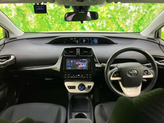プリウス S 新品タイヤ/保証書/純正 SDナビ/トヨタセーフティセンス/車線逸脱防止支援システム/パーキングアシスト バックガイド/ドライブレコーダー 社外/ヘッドランプ LED 衝突被害軽減システム ドラレコ(6枚目)