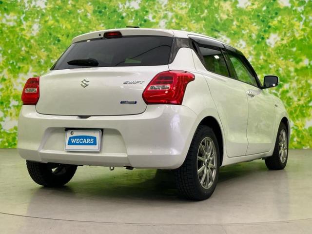 スイフト ハイブリッドML 新品タイヤ/社外 SDナビ/シートヒーター/パーキングアシスト バックガイド/ドライブレコーダー 純正/ヘッドランプ HID/ETC/EBD付ABS/横滑り防止装置/アイドリングストップ バックカメラ(3枚目)