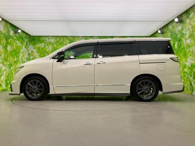 エルグランド ハイウェイスターＳ　ニスモエアロ／保証書／社外　ＳＤナビ／フリップダウンモニター　社外　９インチ／エマージェンシーブレーキ／両側電動スライドドア／車線逸脱防止支援システム／シート　ハーフレザー／プロパイロット　フルエアロ（2枚目）