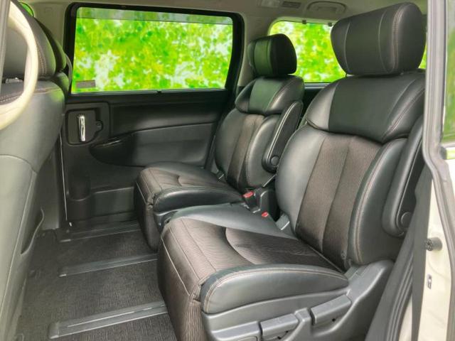 エルグランド ハイウェイスターＳ　ニスモエアロ／保証書／社外　ＳＤナビ／フリップダウンモニター　社外　９インチ／エマージェンシーブレーキ／両側電動スライドドア／車線逸脱防止支援システム／シート　ハーフレザー／プロパイロット　フルエアロ（8枚目）