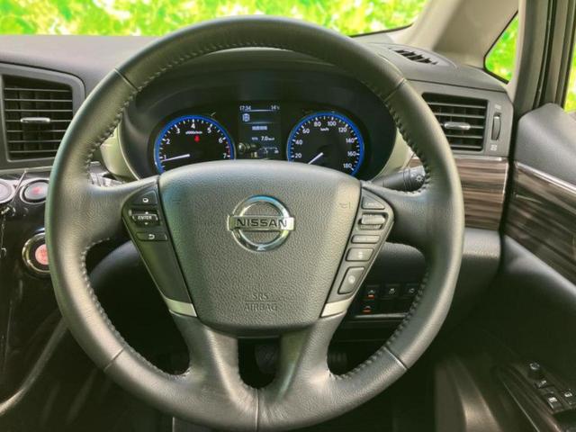 エルグランド ハイウェイスターＳ　ニスモエアロ／保証書／社外　ＳＤナビ／フリップダウンモニター　社外　９インチ／エマージェンシーブレーキ／両側電動スライドドア／車線逸脱防止支援システム／シート　ハーフレザー／プロパイロット　フルエアロ（16枚目）