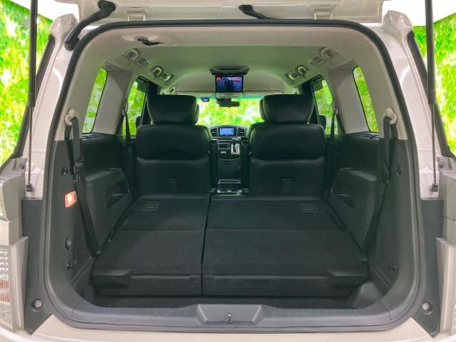 エルグランド ハイウェイスターＳ　ニスモエアロ／保証書／社外　ＳＤナビ／フリップダウンモニター　社外　９インチ／エマージェンシーブレーキ／両側電動スライドドア／車線逸脱防止支援システム／シート　ハーフレザー／プロパイロット　フルエアロ（21枚目）