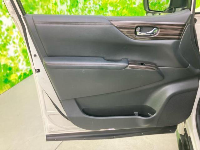 エルグランド ハイウェイスターＳ　ニスモエアロ／保証書／社外　ＳＤナビ／フリップダウンモニター　社外　９インチ／エマージェンシーブレーキ／両側電動スライドドア／車線逸脱防止支援システム／シート　ハーフレザー／プロパイロット　フルエアロ（24枚目）