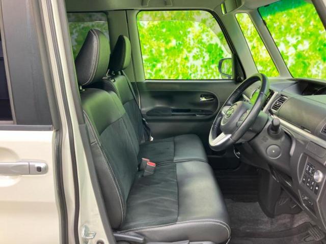 タント カスタムＲＳトップエディションリミテッドＳＡ３　保証書／純正　８インチ　ＳＤナビ／スマートアシスト（トヨタ・ダイハツ）／両側電動スライドドア／シートヒーター　運転席／車線逸脱防止支援システム／シート　ハーフレザー　ターボ　衝突被害軽減システム（4枚目）