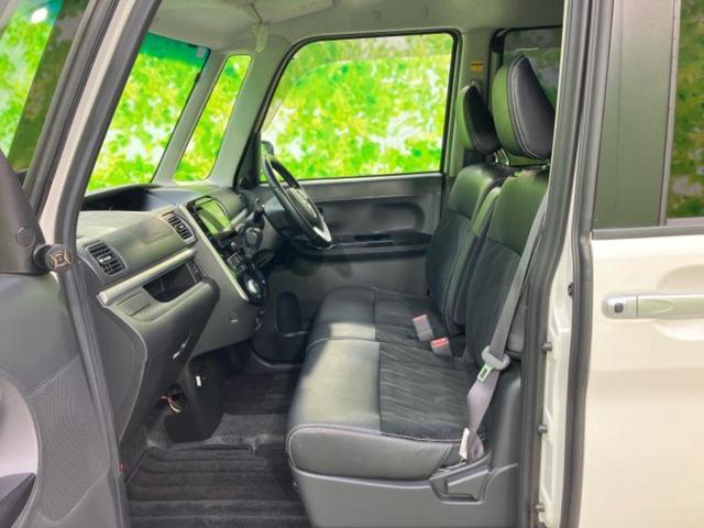 タント カスタムＲＳトップエディションリミテッドＳＡ３　保証書／純正　８インチ　ＳＤナビ／スマートアシスト（トヨタ・ダイハツ）／両側電動スライドドア／シートヒーター　運転席／車線逸脱防止支援システム／シート　ハーフレザー　ターボ　衝突被害軽減システム（7枚目）