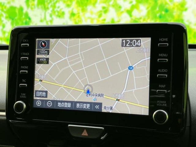 ヤリス Ｇ　保証書／ディスプレイオーディオ＋ナビ８インチ／トヨタセーフティセンス／車線逸脱防止支援システム／パーキングアシスト　バックガイド／ヘッドランプ　ＬＥＤ／Ｂｌｕｅｔｏｏｔｈ接続　衝突被害軽減システム（10枚目）