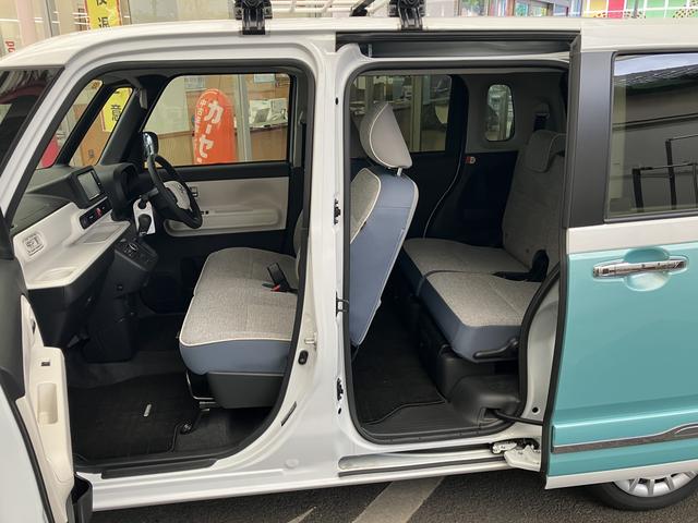 ムーヴキャンバス ストライプスG 7インチナビ 前後ドラレコ パノラマモニター 保証 新車保証・まごころ保証 1年間・走行距離無制限付き(18枚目)