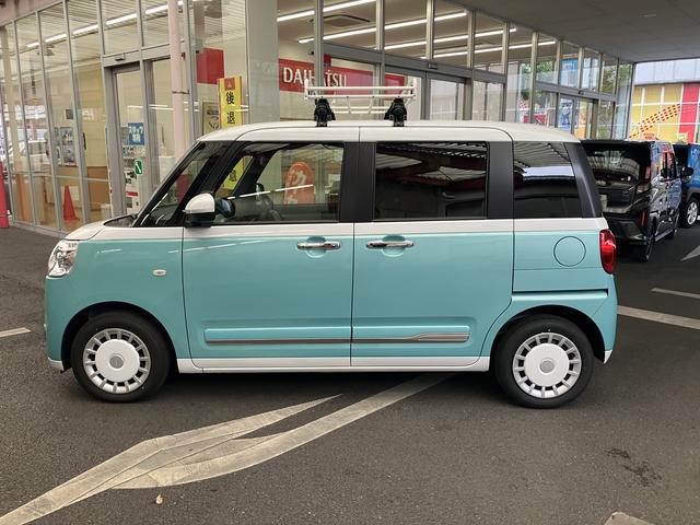 ムーヴキャンバス ストライプスG 7インチナビ 前後ドラレコ パノラマモニター 保証 新車保証・まごころ保証 1年間・走行距離無制限付き(25枚目)