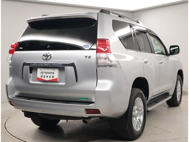 ランドクルーザープラド TZ 盗難防止装置 キーレス ナビ&TV 3列シート 横滑り防止機能 オートクルーズコントロール Bカメラ エアバッグ HDDナビ サンルーフ DVD再生 フルセグ ABS 4WD ETC スマキー(3枚目)