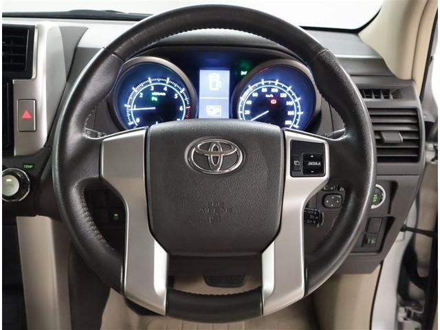 ランドクルーザープラド TZ 盗難防止装置 キーレス ナビ&TV 3列シート 横滑り防止機能 オートクルーズコントロール Bカメラ エアバッグ HDDナビ サンルーフ DVD再生 フルセグ ABS 4WD ETC スマキー(6枚目)