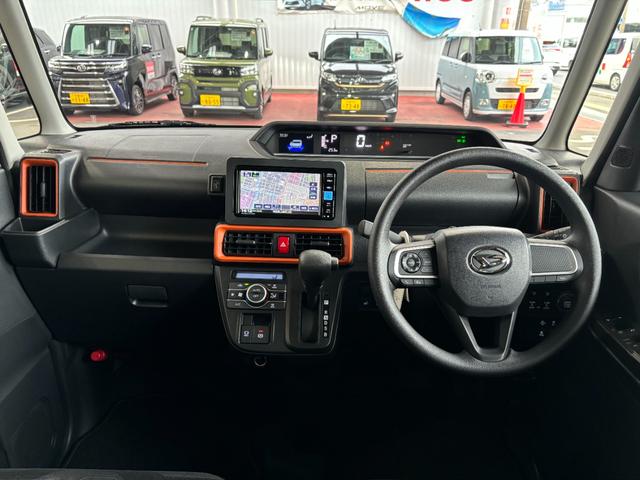 タント ファンクロス　一年保証・距離無制限　走行２５３キロ　７インチ純正エントリーナビ　ブルートゥース　バックカメラ　クリアランスソナー　オートライト　ＬＥＤヘッドライト　シートヒーター（5枚目）