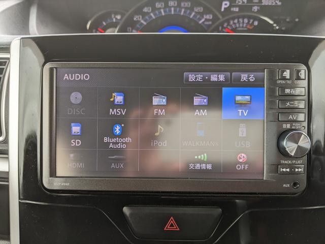 タント カスタムＲＳ　ＳＡ　純正ナビ　Ｂカメラ　フルセグＴＶ　Ｂｌｕｅｔｏｏｔｈ　ＣＤ　ＤＶＤ　両側パワースライドドア　衝突被害軽減ブレーキ　アイドリングストップ　ＥＴＣ　前後ドラレコ　ＬＥＤヘッドライト　純正１５インチＡＷ（16枚目）