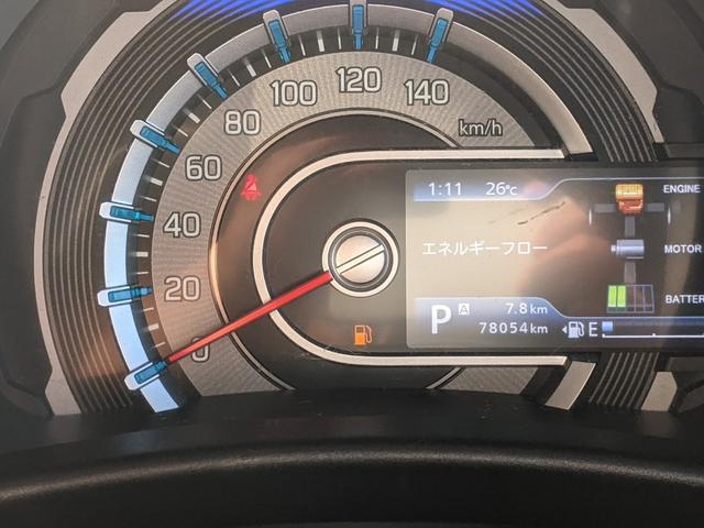 ハスラー ハイブリッドＧ　ナビ　バックカメラ　ＣＤ　ＤＶＤ　前席シートヒーター衝突被害軽減ブレーキ　電動格納ミラー　コーナーセンサー　アイドリングストップ　スマートキープッシュスタート（13枚目）