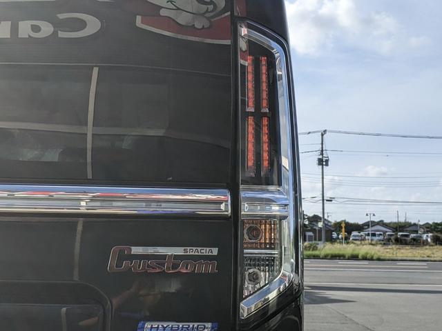 スペーシアカスタム ハイブリッドXS ナビレス 両側パワスラ ハンドルヒーター シートヒーター レーダークルーズコントロール レーンアシスト アイドリングストップ オートライト LEDヘッドライト 純正15インチAW(58枚目)