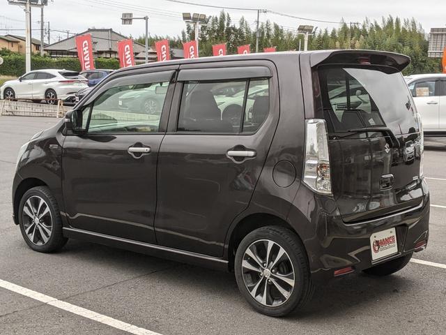 ワゴンR 20周年記念車 社外ナビ フルセグTV シートヒーター 衝突被害軽減ブレーキ 横滑り防止 ETC アイドリングストップ 電動格納ミラー オートライト HIDヘッドランプ 純正15インチAW(8枚目)