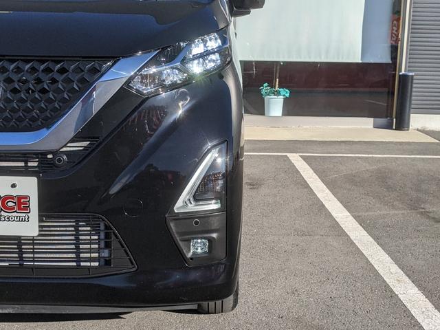 デイズ ハイウェイスター X 衝突軽減ブレーキ アイドリングSTOP ナビ フルセグTV LEDヘッドライト フォグランプ 前後ドライブレコーダー ベンチシート 純正アルミホイール プライバシーガラス(55枚目)