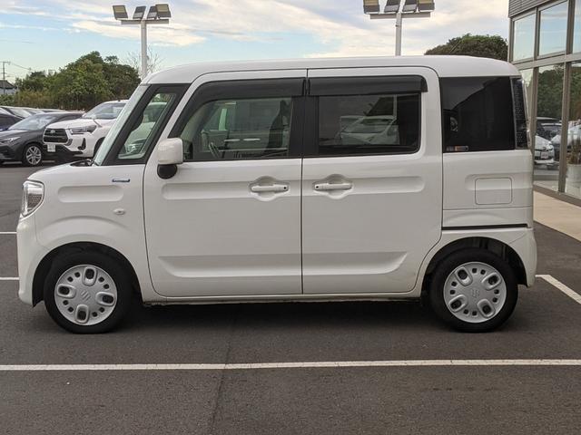 スペーシア ハイブリッドＸ　ナビ　バックカメラ　ＣＤ　ＤＶＤ　アイドリングストップ　衝突軽減ブレーキ　横滑り防止　レーンアシスト　両側パワスラ　コーナーセンサー　シートヒーター　電動格納ミラー　オートライト　プッシュスタート（9枚目）