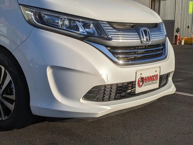 フリードハイブリッド ハイブリッド・EX Bluetooth CD DVD 前席シートヒーター レーダークルコン レーンアシスト ETC 衝突軽減ブレーキ 電動格納ミラー LEDヘッドライト オートライト 純正ナビ 両側パワースライドドア(54枚目)