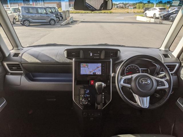 トール カスタムＧ　リミテッドＩＩ　ＳＡＩＩＩ　社外ナビ　ＣＤ　Ｂｌｕｅｔｏｏｔｈ　フルセグＴＶ　Ｂカメラ　全方位カメラ　シートヒーター　両側パワースライドドア　コーナーセンサー　衝突被害軽減ブレーキ　ＬＥＤヘッドライト　純正１４インチＡＷ（11枚目）