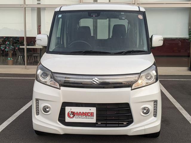 スペーシアカスタム XSリミテッド 社外ナビ CD Bluetooth ワンセグTV Bカメラ 前ドラレコ 両側パワースライドドア シートヒーター 衝突被害軽減ブレーキ オートライト HIDヘッドライト 社外15インチAW(4枚目)