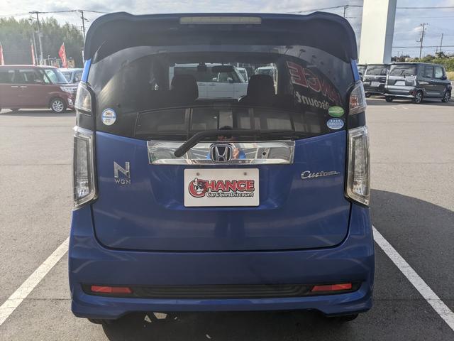 N-WGNカスタム G 純正ナビ CD DVD Bluetooth ワンセグTV Bカメラ 前後ドライブレコーダー ETC オートライト HIDヘッドライト フォグランプ 純正14インチAW(8枚目)