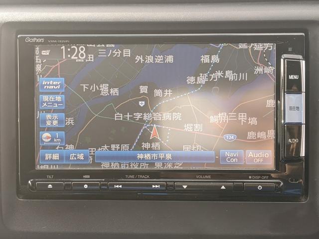 N-WGNカスタム G 純正ナビ CD DVD Bluetooth ワンセグTV Bカメラ 前後ドライブレコーダー ETC オートライト HIDヘッドライト フォグランプ 純正14インチAW(16枚目)