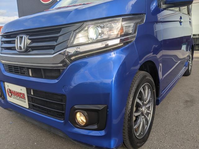 N-WGNカスタム G 純正ナビ CD DVD Bluetooth ワンセグTV Bカメラ 前後ドライブレコーダー ETC オートライト HIDヘッドライト フォグランプ 純正14インチAW(60枚目)