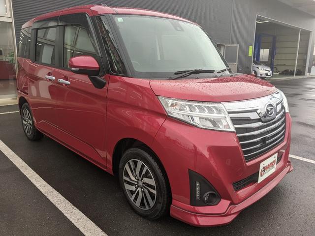 トール カスタムＧ　ＳＡＩＩ　純正ナビ　ＣＤ　ＤＶＤ　フルセグＴＶ　Ｂｌｕｅｔｏｏｔｈ　Ｂカメラ　両側パワースライドドア　衝突被害軽減ブレーキ　クルーズコントロール　ＬＥＤヘッドライト　フォグランプ　純正１４インチＡＷ（4枚目）
