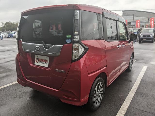 トール カスタムＧ　ＳＡＩＩ　純正ナビ　ＣＤ　ＤＶＤ　フルセグＴＶ　Ｂｌｕｅｔｏｏｔｈ　Ｂカメラ　両側パワースライドドア　衝突被害軽減ブレーキ　クルーズコントロール　ＬＥＤヘッドライト　フォグランプ　純正１４インチＡＷ（6枚目）