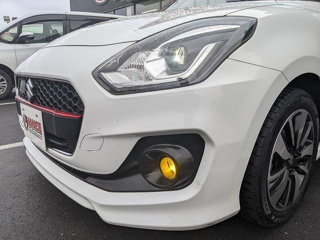 スイフト RSt カロッツェリアウーファー カープレイ Bカメラ シートヒーター レーダークルーズコントロール 前後ドラレコ LEDヘッドライト フォグランプ オートライト 純正16インチAW(58枚目)
