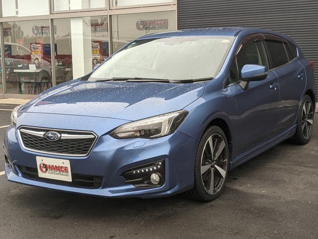 インプレッサスポーツ 2.0i-Sアイサイト 柿本マフラー ワンオーナー パワーシート 純正ナビ Bカメラ Bluetooth 前ドラレコ ETC フルセグTV アイサイトver3 クルーズコントロール LEDヘッドライト 純正18インチAW(3枚目)