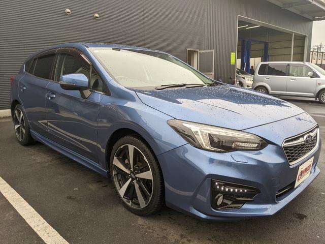 インプレッサスポーツ 2.0i-Sアイサイト 柿本マフラー ワンオーナー パワーシート 純正ナビ Bカメラ Bluetooth 前ドラレコ ETC フルセグTV アイサイトver3 クルーズコントロール LEDヘッドライト 純正18インチAW(5枚目)