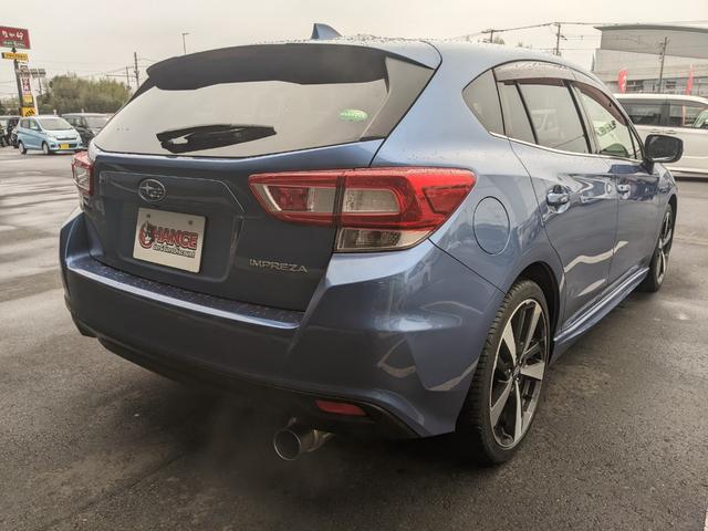 インプレッサスポーツ 2.0i-Sアイサイト 柿本マフラー ワンオーナー パワーシート 純正ナビ Bカメラ Bluetooth 前ドラレコ ETC フルセグTV アイサイトver3 クルーズコントロール LEDヘッドライト 純正18インチAW(7枚目)