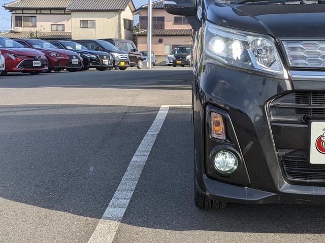 ステラ カスタムＲ　タイプＳ　スマートアシストα　社外ナビ　ＣＤ　ＤＶＤ　フルセグＴＶ　Ｂｌｕｅｔｏｏｔｈ　Ｂカメラ　横滑り防止　衝突被害軽減ブレーキ　スマートキー　電動格納ミラー　オートライト　フォグランプ　ＨＩＤヘッドライト　純正１５インチＡＷ（53枚目）