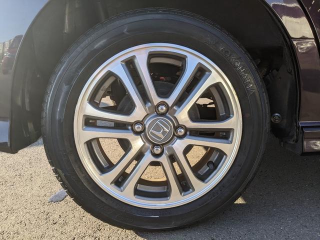 Ｎ－ＢＯＸカスタム Ｇ・Ｌパッケージ　純正ナビ　Ｂカメラ　ＣＤ　ＤＶＤ　フルセグＴＶ　両側パワースライドドア　前ドラレコ　横滑り防止　スマートキー　オートライト　ＨＩＤヘッドライト　純正１４インチＡＷ（52枚目）