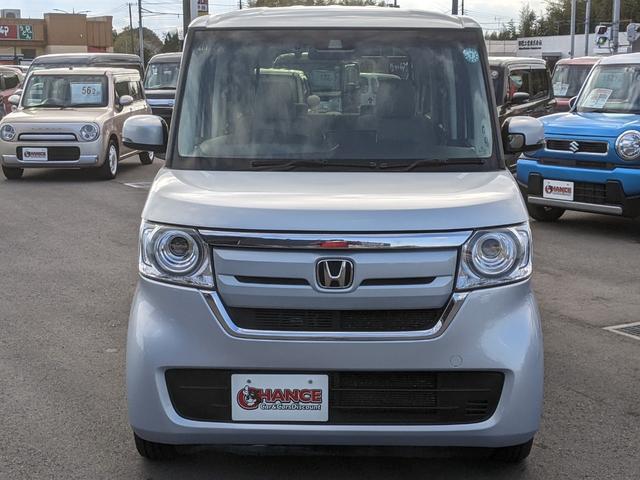 Ｎ－ＢＯＸ Ｇ・Ｌホンダセンシング　純正ナビ　ＣＤ　ＤＶＤ　Ｂｌｕｅｔｏｏｔｈ　フルセグＴＶ　Ｂカメラ　ＥＴＣ　前後ドラレコ　　シートヒーター　片側パワースライドドア　衝突被害軽減ブレーキ　オートライト　ＨＩＤヘッドライト（3枚目）