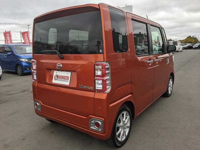 ウェイク Ｌ　ＳＡＩＩＩ　ディスプレイオーディオ　Ｂカメラ　全方位カメラ　レーンアシスト　衝突被害軽減ブレーキ　片側パワースライドドア　アイドリングストップ　オートライト　ＬＥＤヘッドライト　社外１４インチＡＷ（6枚目）