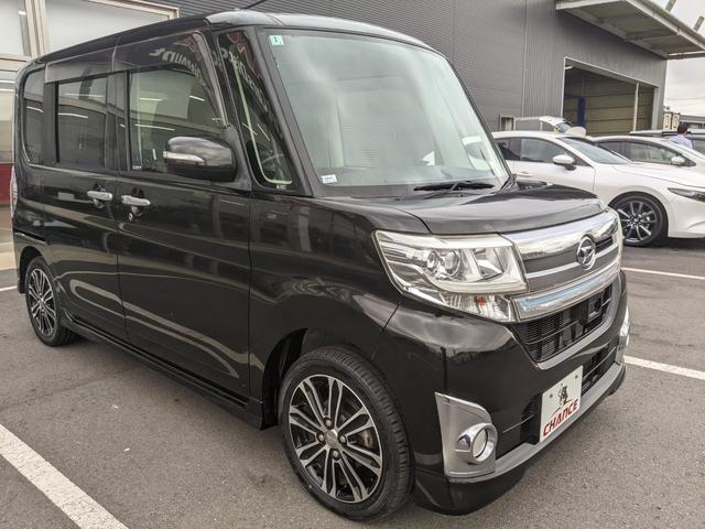 タント カスタムＲＳ　ＳＡ　両側パワースライドドア　純正ナビ　バックカメラ　フルセグｂｌｕｅｔｏｏｔｈ　ＣＤ　ＤＶＤ　ＵＳＢ　純正１５インチアルミホイール　ＬＥＤヘッドライト　フォグランプ　オートライト（4枚目）