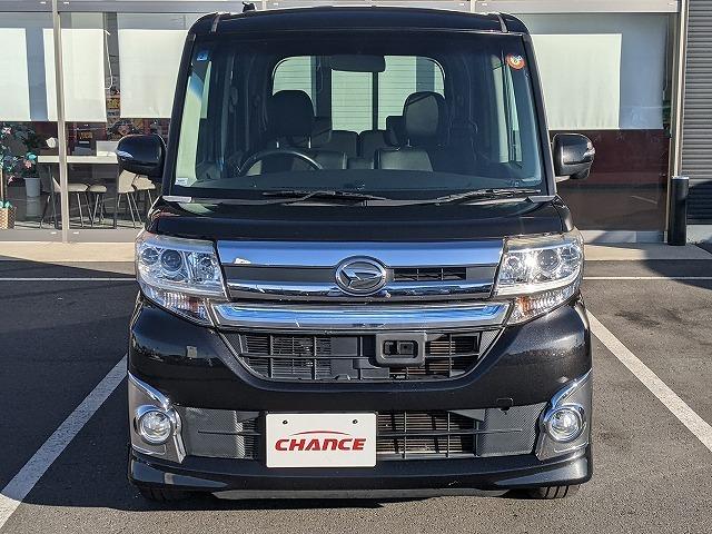 タント カスタムＲＳ　トップエディションＳＡ　両側パワースライドドア　純正８インチナビ　バックカメラ　フルセグｂｌｕｅｔｏｏｔｈ　ＣＤ　ＤＶＤ　衝突軽減ブレーキ　ターボ　ＨＤＭｉ　ＵＳＢ　ＬＥＤヘッドライト（4枚目）